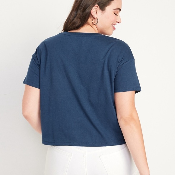 Disney Old Navy Minnie Mouse plus size crop T shirt 3X‎ Vacation Disney cruise - Picture 3 of 8